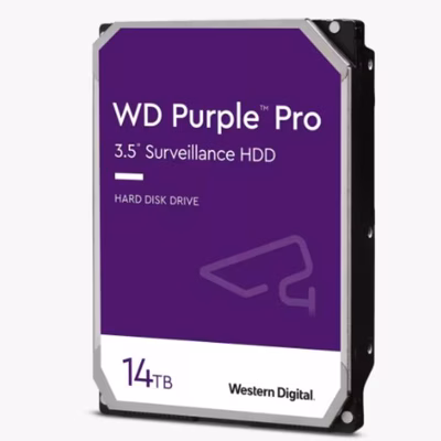 Immagine di Hdd interni 14000GB sata WESTERN DIGITAL WD HDD AV WD142PURP