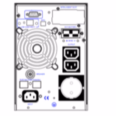 Immagine di Gruppo di continuità NAICON MISSION 1000 VA 900 W ON LINE DISPLAY LCD, CON DI EL-MISSION1000V