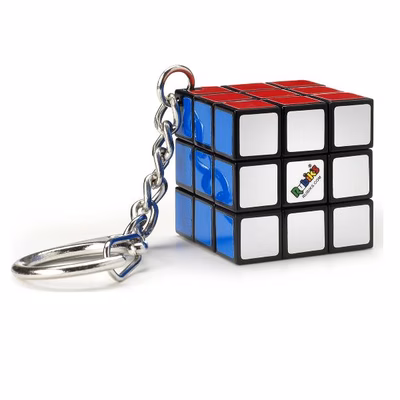 Immagine di Gioco di società SPIN MASTER RUBIK S IL CUBO 3X3 PORTACHIAVI 6064001