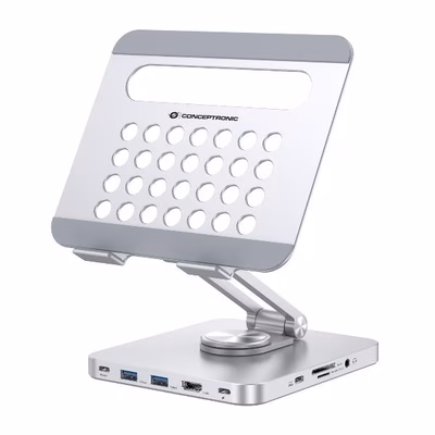 Immagine di Tablet stand with 8-in-1 docking