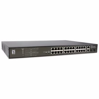Immagine di Switch LEVEL ONE LEVELONE FGP-2831 - SWITCH 28-PORTE FAST ETHERNET FGP-2831