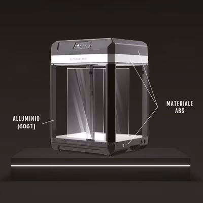 Immagine di Stampante 3D abs / pla SHAREBOT GUIDER3 + ASSISTENZA + CORSO ONLINE GUIDER3