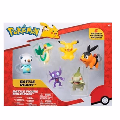 Immagine di REI TOYS POKEMON CONFEZIONE DELUXE DA 6 PERSONAGGI PK060400