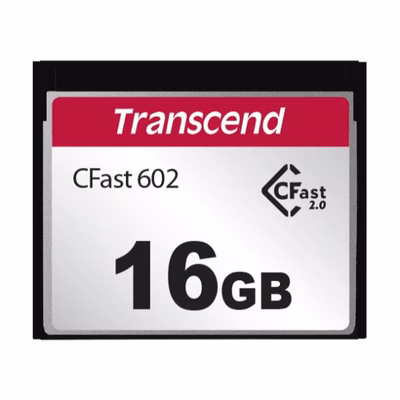 Immagine di Memory Card cfast 16GB TRANSCEND TS16GCFX602