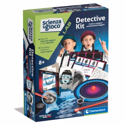 Immagine di Giochi scientifici CLEMENTONI DETECTIVE KIT - POCKET 19230