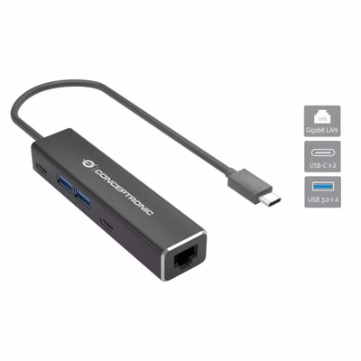 Immagine di USB 3.2 gen 1 adapter with USB hub