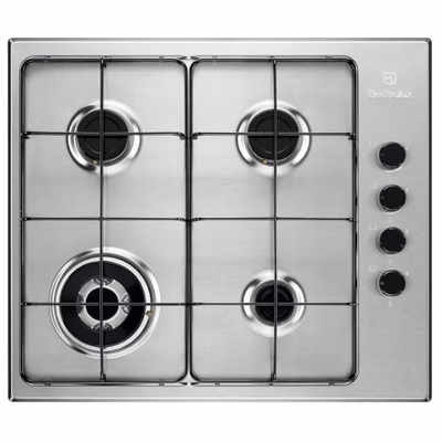 Immagine di Piano cottura gas acciaio inox grigio ELECTROLUX EGS6414X 949640598