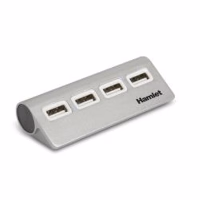 Immagine di Hub USB 2.0 4 porte alluminio