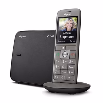 Immagine di Telefono cordless digitale GIGASET CORDLESS CL660 GRIGIO S30852H2804K101