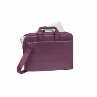 Immagine di Borsa a tracolla notebook da 15.6 poliestere Viola RIVACASE Borsa per Notebook da 15.6" - Viola 8231