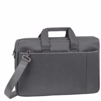 Immagine di Borsa a tracolla notebook da 17.3 poliestere grigio RIVACASE Borsa per Notebook da 17.3" - Grigio 82