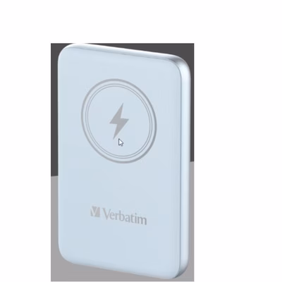 Immagine di Power bank VERBATIM POWER BANK 5000MAH Magnetico BLUE 32242V