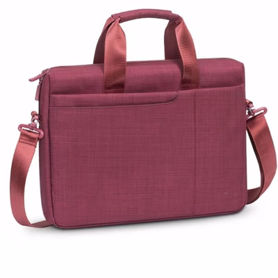 Immagine di Borsa a tracolla notebook da 15.6 poliestere rosso RIVACASE Borsa per Notebook da 15.6" Rossa 8335RE