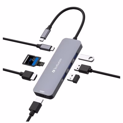Immagine di Caratterizzato da nove porte versatili che includono generazioni differenti di USB-C e USB garante