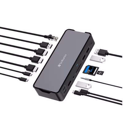 Immagine di USB c multip.15 in 1 HDMI 8k pd 80w