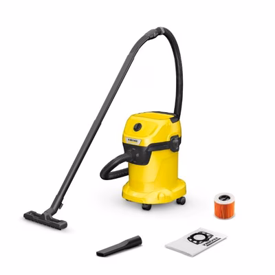 Immagine di Bidone aspira solidi e liquidi 1.000 w Giallo KAERCHER KWD 3 S V-17/4/20/F 16284410