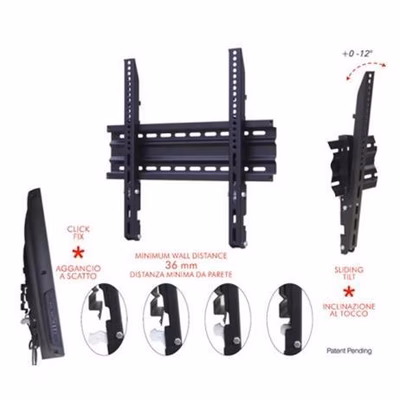 Immagine di Staffa economy inclinabile - black