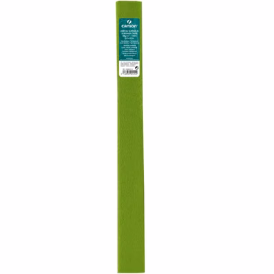 Immagine di Carta crespa CANSON SUPERIOR g48 rotolo cm 50x250 verde primavera