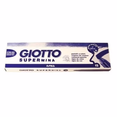 Immagine di Cf12pastelli supermina giallo fluo