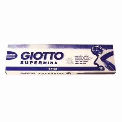 Immagine di Cf12pastelli supermina verde fluo