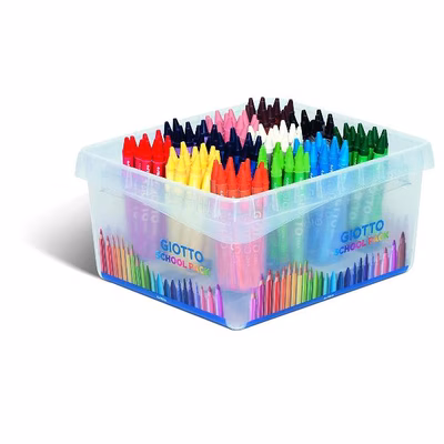 Immagine di Pastelli a cera schoolpack
