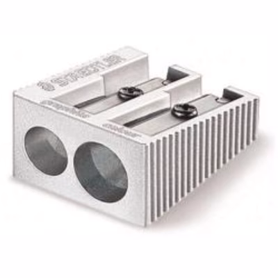 Immagine di Temperamatite in alluminio a due fori staedtler