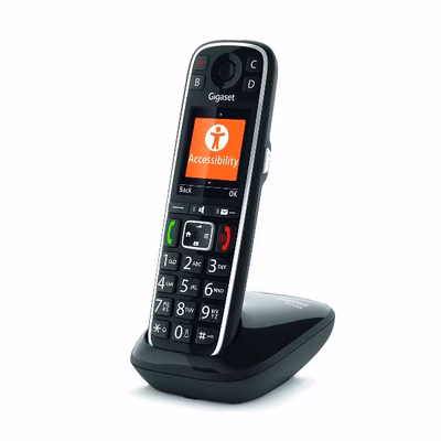 Immagine di Telefono cordless digitale GIGASET CORDLESS E720 NERO S30852H2903K101