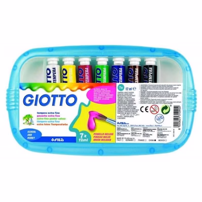 Immagine di Cf7tubi giotto tempera 12ml