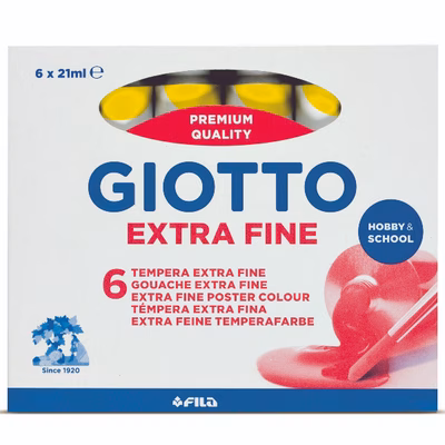 Immagine di Cf6 tub. tempera 21ml giallo limone