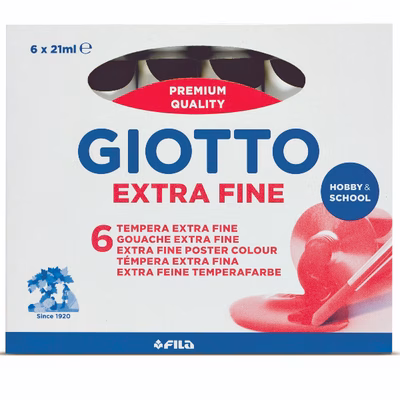 Immagine di Cf6 tub. tempera 21ml nero