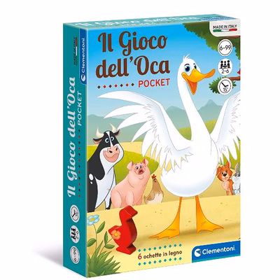 Immagine di Gioco di società CLEMENTONI Gioco Dell'oca - Pocket 16295A