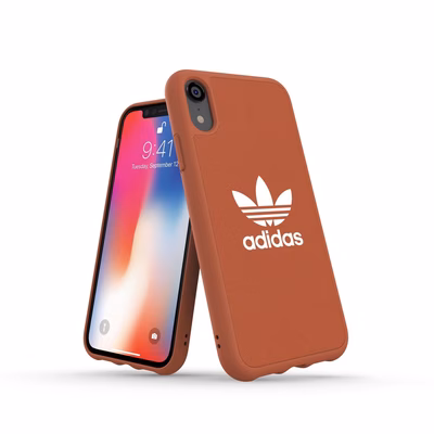 Immagine di Cover tpu + poliuretano marrone ADIDAS ADIDAS ORIGINALS - Apple iPhone XS Max CL2359