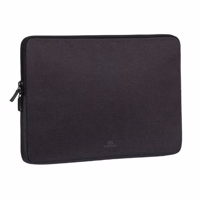 Immagine di Notebook da 14 poliestere nero RIVACASE Custodia Sleeve ECO Notebook 13 -14 ner 7704BLACK