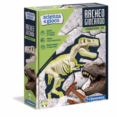 Immagine di Giochi educativi CLEMENTONI ARCHEOGIOCANDO - T-REX 19165A