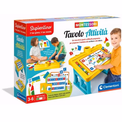 Immagine di Giochi interattivi CLEMENTONI Montessori - Tavolo Attivit 16340A