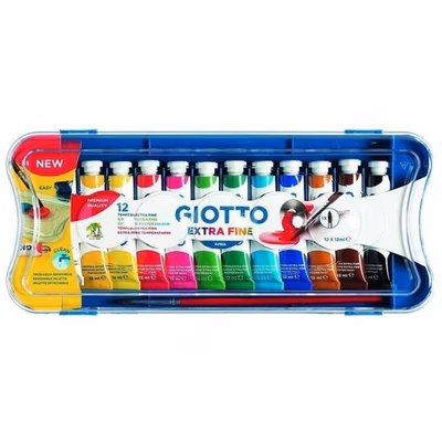 Immagine di Cf12tubi giotto tempera 12ml