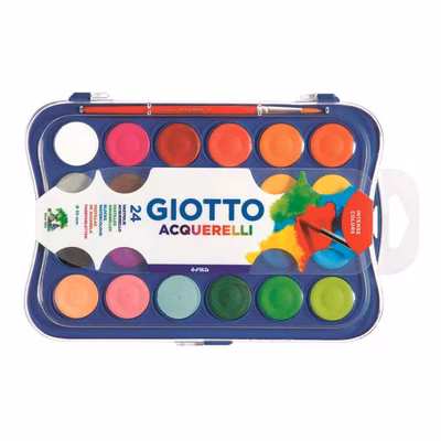 Immagine di Acquerelli da 30 mm 24past col.ass