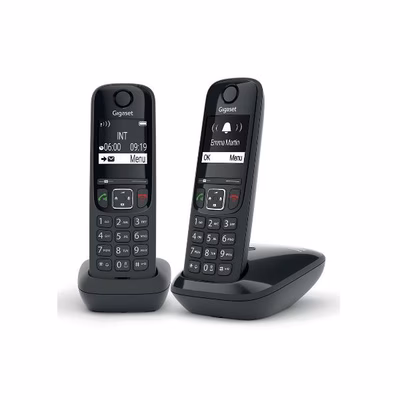 Immagine di Telefono cordless digitale GIGASET GIGASET AS490 DUO L36852H2810K133