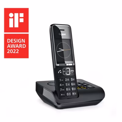 Immagine di Telefono cordless digitale GIGASET GIGASET COMFORT C550 A BLACK S30852H3021K104