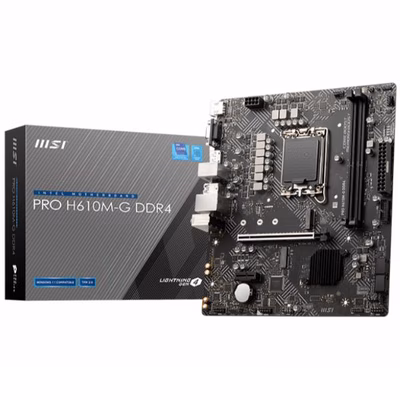 Immagine di Motherboard MSI PRO H610M-G DDR4 PRO-H610M-G-DDR