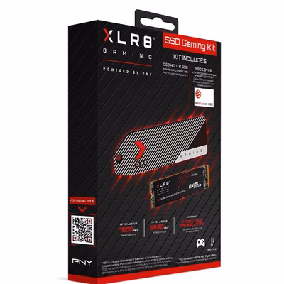 Immagine di Ssd interni 1000GB pci express 4.0 x4 PNY XLR8 PS5 SSD COVER + SSD CS3140 M280CS3140PSV1T