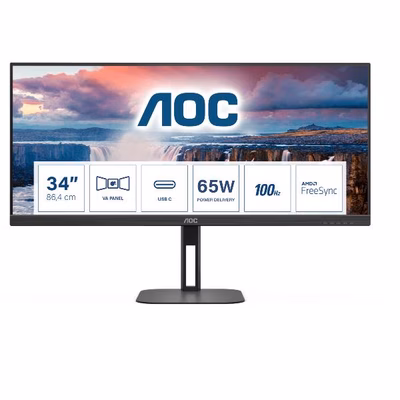 Immagine di Monitor 34 v5 USB-C - 21:9 value