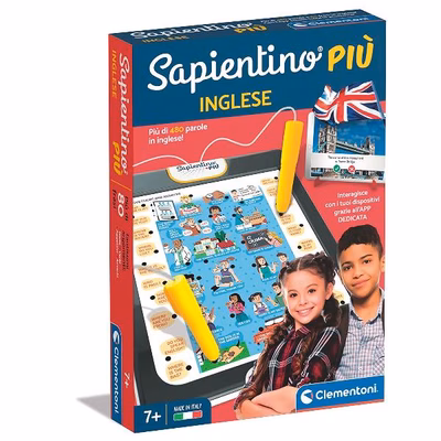 Immagine di Giochi interattivi CLEMENTONI Clementoni Sapientino Interactive - Inglese 16729A