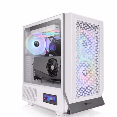 Immagine di Cabinet midi-tower Bianco THERMALTAKE CERES 300 taglia ARGB SNOW WHITE CA-1Y2-00M6WN00
