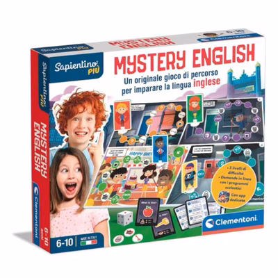 Immagine di Giochi scientifici CLEMENTONI MISTERY ENGLISH 16598A