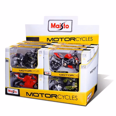 Immagine di Veicolo OPTITRADE Bburago - ASS.TO MOTO STRADALI 1:12 390654.012
