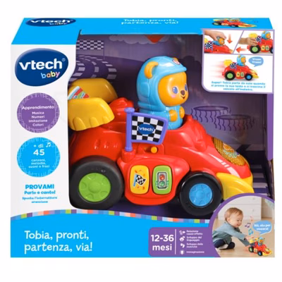Immagine di Giocattolo V-TECH Tobia, pronti, partenza, via! 80-528407