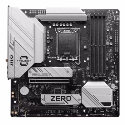 Immagine di Motherboard MSI B760M PROJECT ZERO B760M-PROJZERO