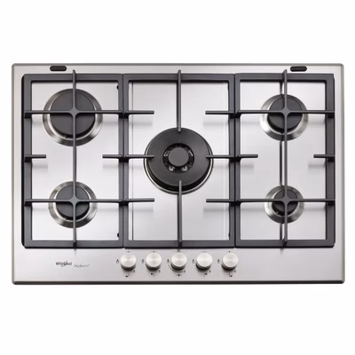 Immagine di Piano cottura gas acciaio inox Grigio WHIRLPOOL GMR 7522/IXL F234910