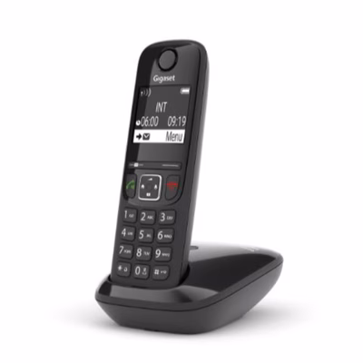 Immagine di Telefono cordless digitale GIGASET CORDLESS AS690 NERO S30852H2816K101